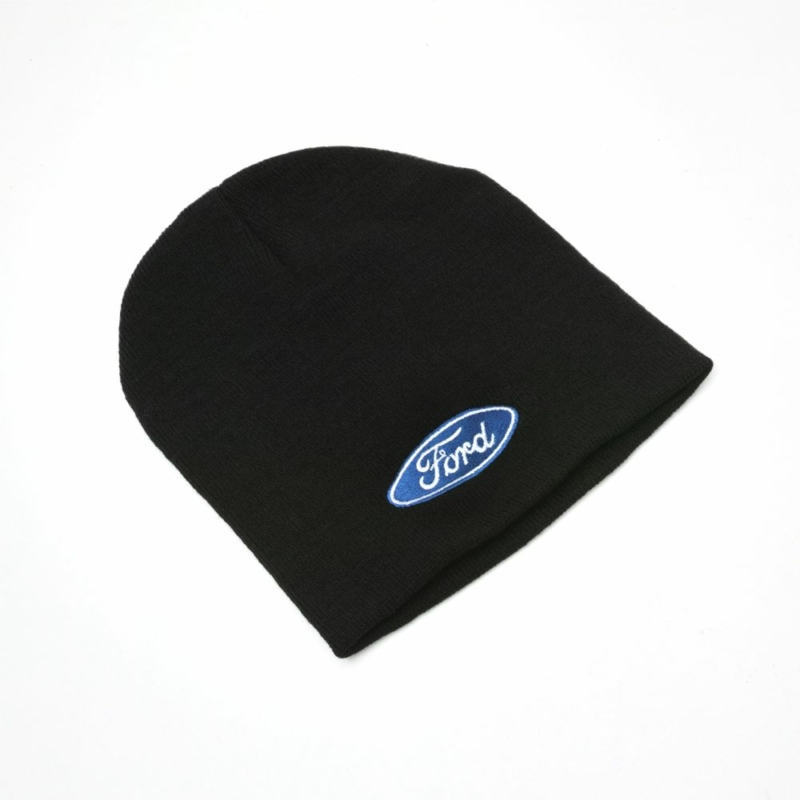 Black Ford Beanie Hat
