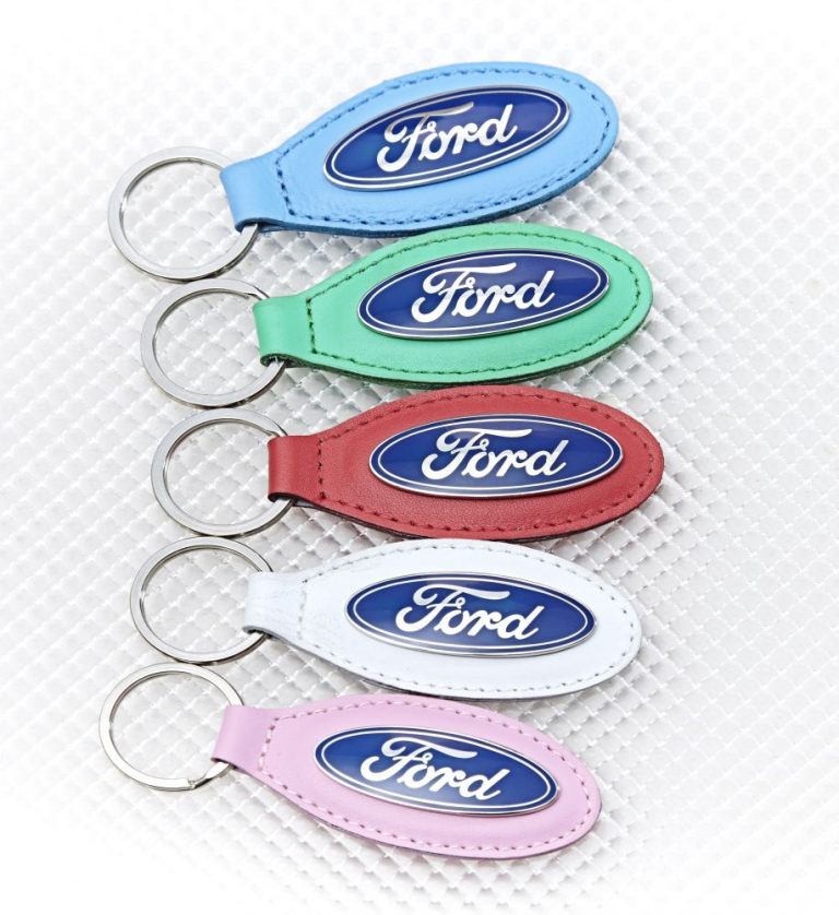Leather Ford Keyring