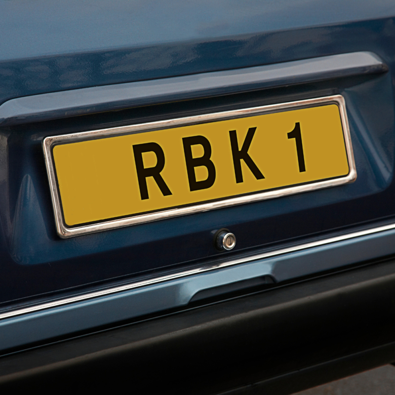 Number Plate Surrounds & Accessories