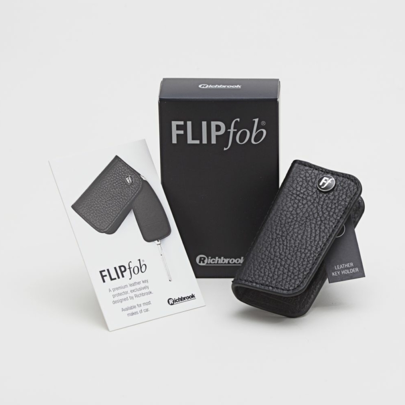 Richbrook FlipFob Leather Key Holder