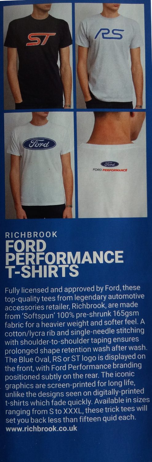 Ford T-Shirts In The Press