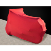 Red Indoor Motorcycle Cover Back - Motorbike Covers