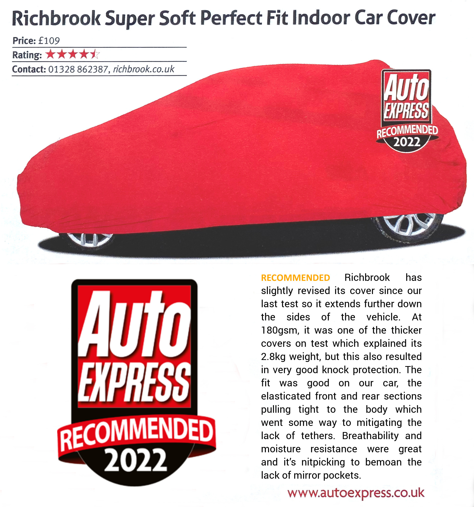 Toyota Indoor Car Covers  Richbrook Super Soft Indoor Car Cover