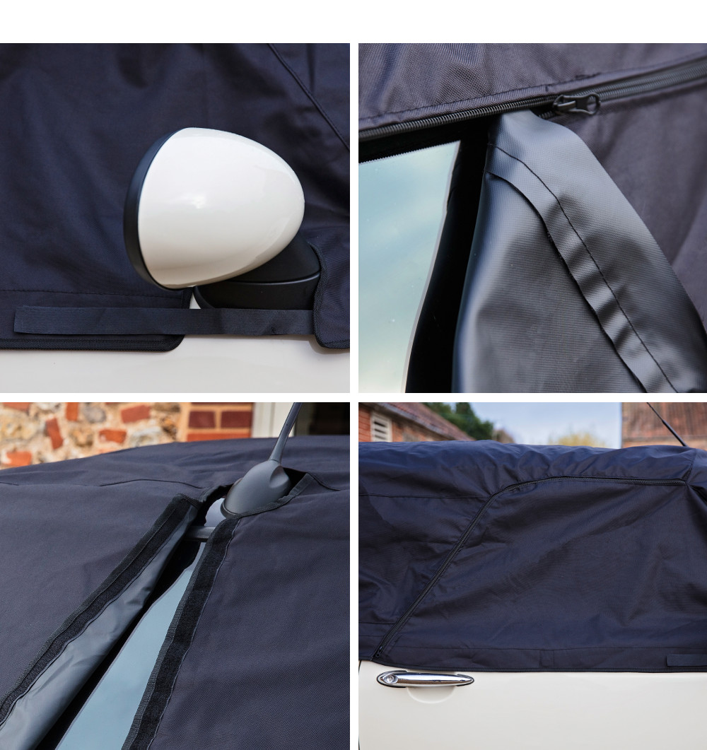 Tailored Convertible Car Half Cover Roof Protector for BMW Mini R52, R57  2004-14