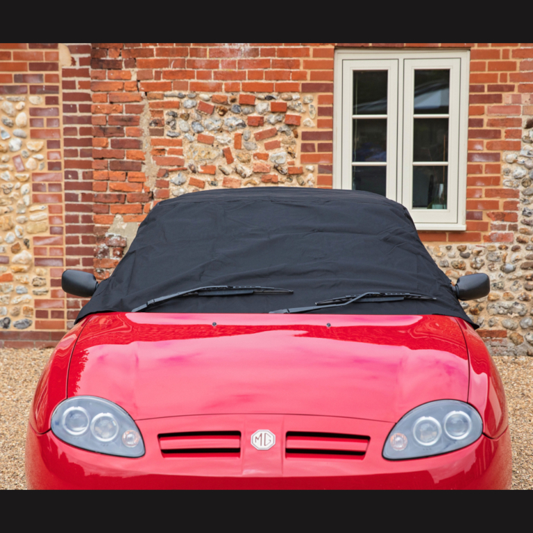 Half Car Cover MGF Front Website Image2